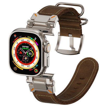 Metal & Rubber Strap For Apple Watch